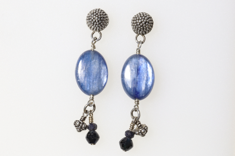 Kyanite/ss earrings